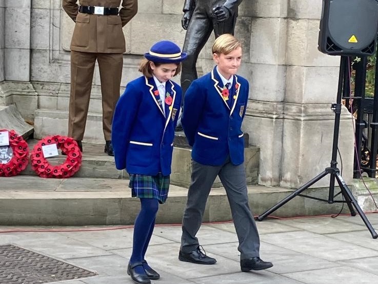 Remembrance at Eaton Square School